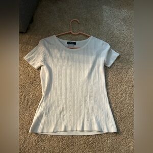 AGB White Short Sleeve Tee